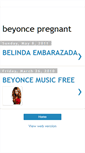 Mobile Screenshot of beyoncepregnantt.blogspot.com