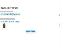 Tablet Screenshot of beyoncepregnantt.blogspot.com