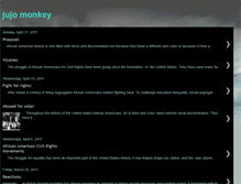 Tablet Screenshot of jujomonkey.blogspot.com