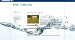 Desktop Screenshot of eventosdelmeselige.blogspot.com
