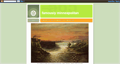 Desktop Screenshot of famously-minneapolitan.blogspot.com