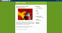 Desktop Screenshot of madriddiseno.blogspot.com