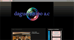 Desktop Screenshot of daguerrotipoac.blogspot.com