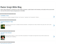 Tablet Screenshot of biblepasture.blogspot.com