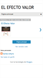 Mobile Screenshot of elefectovalor.blogspot.com