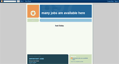 Desktop Screenshot of cityjobs4u.blogspot.com