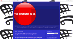 Desktop Screenshot of consumerinme.blogspot.com