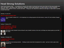 Tablet Screenshot of headstrongsolutions.blogspot.com