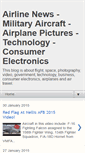 Mobile Screenshot of airlinetravelnews.blogspot.com
