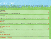 Tablet Screenshot of cheerpluslife.blogspot.com