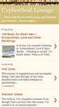 Mobile Screenshot of cyphersoulounge.blogspot.com