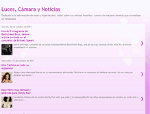 Tablet Screenshot of luces-camaraynoticias.blogspot.com