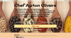 Desktop Screenshot of chefayrtonoliveira.blogspot.com