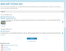 Tablet Screenshot of bandatdongnai.blogspot.com