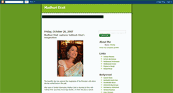 Desktop Screenshot of mymadhuridixit.blogspot.com