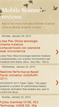 Mobile Screenshot of mobile-scanner-reviews.blogspot.com