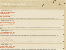 Tablet Screenshot of mobile-scanner-reviews.blogspot.com