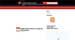 Desktop Screenshot of obamaforuspresident.blogspot.com