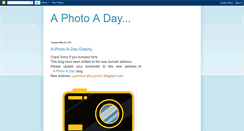 Desktop Screenshot of a-photo-a-day-gk.blogspot.com
