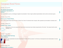 Tablet Screenshot of euhotelnews.blogspot.com