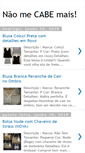 Mobile Screenshot of naomecabemais.blogspot.com