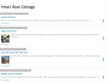 Tablet Screenshot of irmasrosecottage.blogspot.com