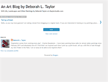 Tablet Screenshot of dtaylorstudio.blogspot.com