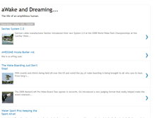 Tablet Screenshot of dreamingofawake.blogspot.com