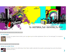 Tablet Screenshot of en-tuszapatos.blogspot.com