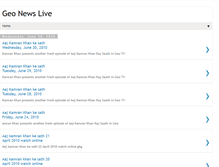 Tablet Screenshot of geonewlive.blogspot.com