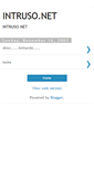 Mobile Screenshot of intruso.blogspot.com