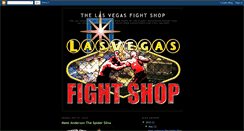 Desktop Screenshot of lvfightshop.blogspot.com
