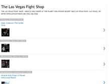 Tablet Screenshot of lvfightshop.blogspot.com