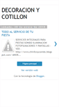 Mobile Screenshot of decoracionycotillon.blogspot.com