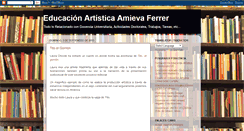Desktop Screenshot of amievaferrerea.blogspot.com