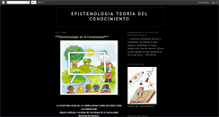 Desktop Screenshot of epistemologiaoteoriadelconocimiento.blogspot.com