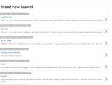 Tablet Screenshot of kaawei.blogspot.com