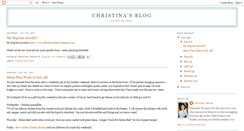 Desktop Screenshot of christinatibesar.blogspot.com