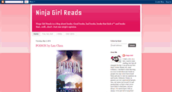 Desktop Screenshot of ninjagirlreads.blogspot.com