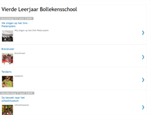 Tablet Screenshot of 4lj-bollekensschool.blogspot.com