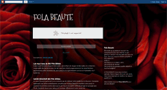 Desktop Screenshot of folabeaute.blogspot.com
