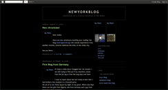Desktop Screenshot of newyorkblog.blogspot.com
