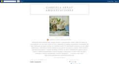 Desktop Screenshot of gabrielaarnauambientaciones.blogspot.com