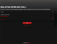 Tablet Screenshot of malaysia-bowling.blogspot.com