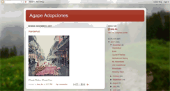 Desktop Screenshot of agape-adopciones.blogspot.com