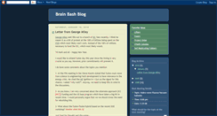 Desktop Screenshot of brainbashblog.blogspot.com