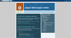 Desktop Screenshot of juegos-flash-gratis.blogspot.com