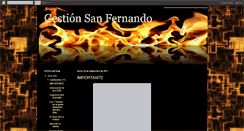 Desktop Screenshot of gestionsanfernado.blogspot.com