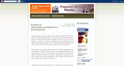 Desktop Screenshot of pegbeliamacho.blogspot.com