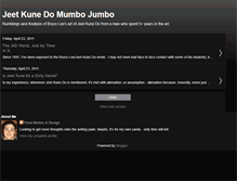 Tablet Screenshot of jkdmumbojumbo.blogspot.com
